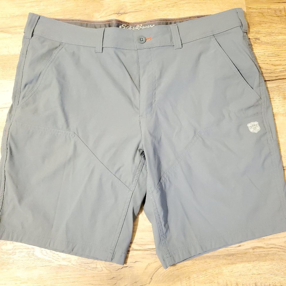 Eddie Bauer Guide Headpin Shorts - Size 38 Graphite Blue